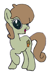 Size: 1349x1920 | Tagged: safe, artist:topsangtheman, oc, oc only, earth pony, pony, 2024 community collab, derpibooru community collaboration, looking at you, simple background, solo, traditional art, transparent background
