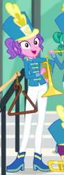 Size: 222x604 | Tagged: safe, screencap, melody flight, a queen of clubs, equestria girls, g4, my little pony equestria girls: better together, background human, female, male, musical instrument, trumpet