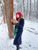 Size: 3000x4000 | Tagged: safe, artist:yuris, sunset shimmer, human, equestria girls, g4, clothes, cosplay, costume, forest, harry potter (series), irl, irl human, nature, photo, slytherin, snow, solo, tree, ukraine, winter