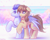 Size: 2500x2000 | Tagged: safe, artist:adagiostring, octavia melody, oc, earth pony, pegasus, pony, g4, canon, canon x oc, couple, cute, cute smile, duo, female, high res, looking at each other, looking at someone, male, male to female, mare, not soarin', pegasus oc, rule 63, simple background, stallion, together, walking, wings