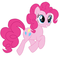 Size: 1900x1790 | Tagged: safe, artist:gmaplay, pinkie pie, earth pony, pony, g4, cute, female, mare, simple background, solo, transparent background