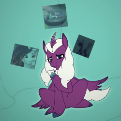 Size: 1020x1020 | Tagged: source needed, useless source url, safe, artist:gloomy spellart, screencap, misty brightdawn, opaline arcana, alicorn, pony, unicorn, family trees, father of the bridlewood, g5, my little pony: make your mark, my little pony: make your mark chapter 5, my little pony: make your mark chapter 6, roots of all evil, spoiler:g5, alone, draw, female, filly, filly misty brightdawn, guilty, harsher in hindsight, mare, regret, remorse, sad, sadness, shame, solo, together tree, trapped, wall of tags, younger