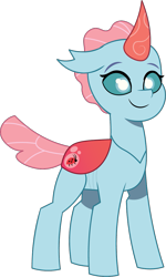 Size: 683x1142 | Tagged: safe, artist:prixy05, ocellus, changedling, changeling, insect, ladybug, g4, g5, my little pony: tell your tale, cute, diaocelles, female, g4 to g5, generation leap, simple background, solo, transparent background, vector