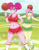 Size: 1280x1638 | Tagged: safe, artist:lennondash, fluttershy, pinkie pie, human, buckball season, equestria girls, g4, my little pony: friendship is magic, 2d, ball, belly button, breasts, buckball uniform, busty fluttershy, busty pinkie pie, cleavage, clothes, duo, equestria girls interpretation, female, grin, hairclip, headband, kneesocks, legs, looking at you, looking up, midriff, open mouth, outdoors, pinktails pie, scene interpretation, shirt, shoes, shorts, sleeveless, sleeveless shirt, smiling, smiling at you, socks, sports, sports outfit, stupid sexy fluttershy, stupid sexy pinkie, wrist cuffs