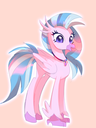 Size: 1496x1987 | Tagged: artist needed, safe, silverstream, hippogriff, g4, cute, diastreamies, female