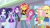 Size: 1920x1080 | Tagged: safe, edit, screencap, applejack, fluttershy, pinkie pie, rainbow dash, rarity, sci-twi, starlight glimmer, sunset shimmer, twilight sparkle, equestria girls, equestria girls specials, g4, mirror magic, 2017, bag, clothes, discovery family, discovery family logo, female, geode of empathy, geode of fauna, geode of shielding, geode of sugar bombs, geode of super speed, geode of super strength, geode of telekinesis, glasses, humane five, humane seven, humane six, inverted mouth, logo, looking at you, magical geodes, sci-twi outfits, tales of canterlot high, unamused