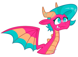 Size: 2748x2000 | Tagged: safe, artist:scridley-arts, blaize skysong, dragon, g5, bust, dragoness, female, high res, simple background, solo, transparent background