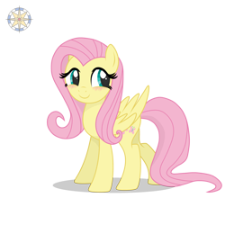 Size: 3500x3500 | Tagged: safe, artist:r4hucksake, fluttershy, pegasus, pony, g4, blushing, cute, female, high res, mare, shyabetes, simple background, solo, transparent background