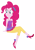 Size: 4807x6832 | Tagged: safe, artist:lobo299, pinkie pie, equestria girls, g4, clothes, female, high heels, shoes, simple background, sitting, solo, transparent background