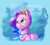 Size: 1804x1637 | Tagged: safe, artist:noasha, pipp petals, pegasus, pony, g5, my little pony: make your mark, my little pony: make your mark chapter 6, secrets of starlight, spoiler:g5, adorapipp, cute, female, jewelry, mare, necklace, solo, sparkly mane