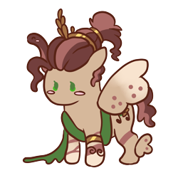 Size: 3000x3000 | Tagged: safe, artist:roxymadn3ss, oc, oc only, original species, pegasus, pony, snake, chonky pony, greek mythology, high res, pegasus wings, solo, wings