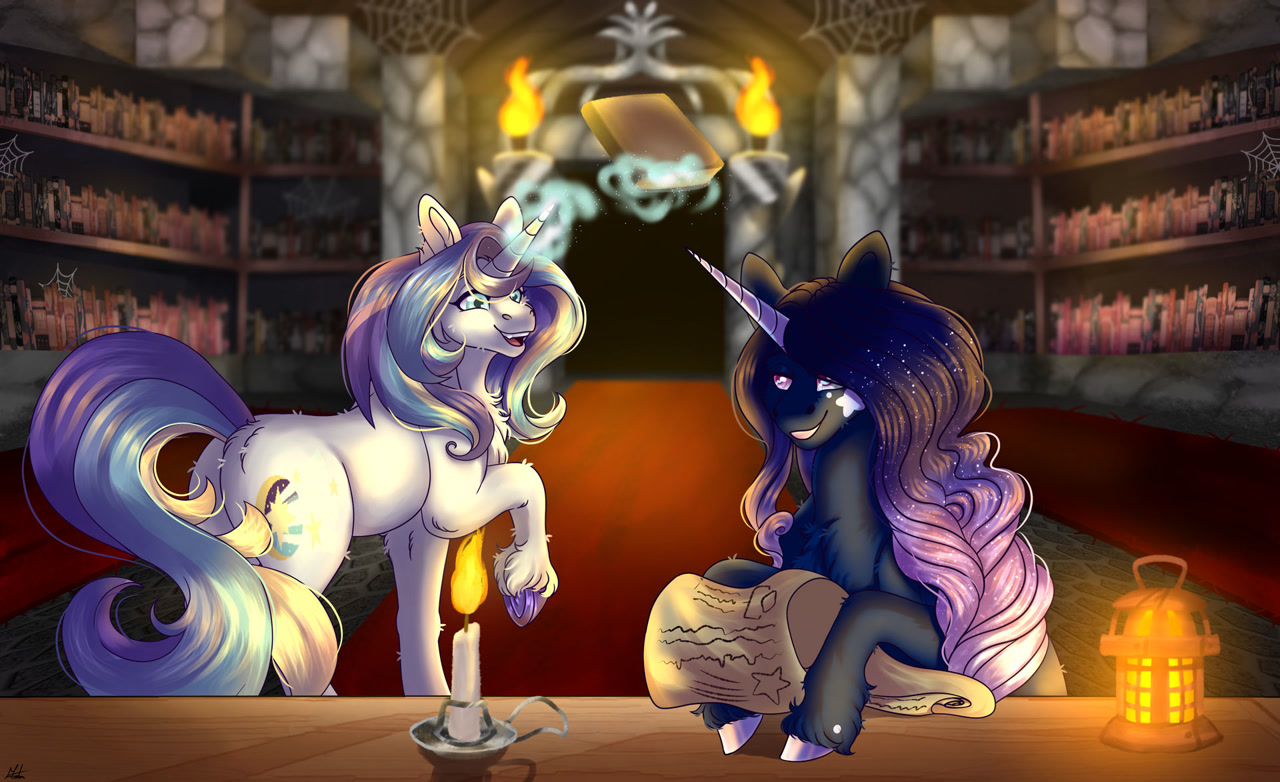 Safe Artist Malinraf Oc Oc Only Pony Book Candle