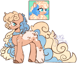 Size: 882x739 | Tagged: safe, artist:sunfloweret, oc, oc only, oc:crème brulee, pony, female, mare, simple background, solo, transparent background