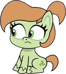 Size: 530x596 | Tagged: safe, edit, edited screencap, editor:pascalmulokozi2, screencap, clover swirl, earth pony, pony, g4, g4.5, my little pony: pony life, the shows must go on, background removed, female, mare, not a vector, simple background, solo, transparent background