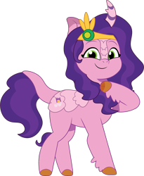 Size: 1199x1464 | Tagged: safe, artist:prixy05, pipp petals, kirin, g5, my little pony: tell your tale, female, kirin pipp petals, kirin-ified, simple background, solo, species swap, transparent background, vector