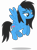 Size: 3300x4419 | Tagged: safe, artist:creedyboy124, oc, oc only, oc:sarah lee, pegasus, pony, g4, female, mare, simple background, smug, solo, transparent background, vector