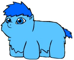 Size: 735x603 | Tagged: safe, artist:egoralexeev, edit, fluffy pony, cute, solo