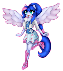 Size: 2937x3314 | Tagged: safe, artist:dazzlingmimi, princess luna, equestria girls, g4, my little pony: equestria girls: through the mirror, breasts, busty princess luna, cute, female, high res, lunabetes, open mouth, ponied up, simple background, solo, transparent background