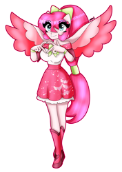 Size: 2533x3584 | Tagged: safe, artist:dazzlingmimi, heart throb, equestria girls, g1, g4, busty heart throb, cute, equestria girls-ified, female, g1 to equestria girls, generation leap, high res, ponied up, simple background, solo, transparent background