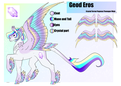 Size: 4961x3508 | Tagged: safe, artist:oneiria-fylakas, oc, oc only, oc:geod eros, pegasus, pony, colored wings, concave belly, gradient background, male, multicolored wings, reference sheet, solo, stallion, wings