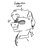 Size: 500x600 | Tagged: safe, artist:fuckomcfuck, oc, oc only, oc:all star, earth pony, pony, looking at you, monochrome, one eye closed, simple background, solo, sparkles, sunglasses, white background, wink, winking at you