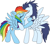 Size: 815x720 | Tagged: safe, artist:dasher666, artist:harmonycs, edit, rainbow dash, soarin', pegasus, pony, g4, female, kiss on the lips, kissing, male, mare, ship:soarindash, shipping, simple background, stallion, straight, white background