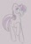 Size: 293x423 | Tagged: safe, artist:umbreow, twilight velvet, pony, g4, solo