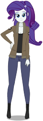 Size: 447x1235 | Tagged: safe, artist:edy_january, rarity, human, equestria girls, g4, my little pony equestria girls: better together, boots, breasts, busty rarity, clothes, denim, geode of shielding, girls und panzer, humanized, jacket, jeans, kisekae, lt.rarity, magical geodes, military, military uniform, pants, saunders, shirt, shoes, simple background, solo, transparent background, uniform, united kingdom