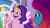 Size: 3072x1727 | Tagged: safe, screencap, misty brightdawn, pipp petals, pegasus, pony, unicorn, g5, misty moves in, my little pony: tell your tale, spoiler:g5, spoiler:my little pony: tell your tale, spoiler:tyts01e65, adorapipp, crystal brighthouse, cute, duo, duo female, female, flying, mare, open mouth, open smile, rebirth misty, smiling, spread wings, wings