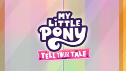 Size: 3072x1727 | Tagged: safe, screencap, g5, misty moves in, my little pony: tell your tale, spoiler:g5, spoiler:my little pony: tell your tale, spoiler:tyts01e65, crystal brighthouse, my little pony logo, no pony
