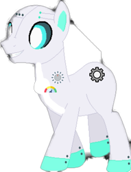 Size: 697x912 | Tagged: safe, edit, oc, oc only, oc:robot pony-3000, pony, robot, robot pony, male, simple background, solo, stallion, transparent background