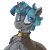 Size: 100x100 | Tagged: safe, artist:xxuszatkaxx, stygian, pony, unicorn, g4, cloak, clothes, male, pixel art, simple background, solo, stallion, transparent background