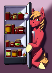 Size: 2219x3142 | Tagged: safe, artist:twotail813, big macintosh, g4, fangs, high res, male, solo