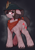 Size: 1400x2000 | Tagged: safe, artist:thebatfang, oc, oc only, oc:number nine, earth pony, pony, cigarette, female, helmet, mare, miner, mining helmet, neckerchief, smoking, solo, sweat, tail, tail wrap, tired eyes, unshorn fetlocks