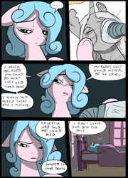 Size: 696x965 | Tagged: safe, artist:metal-kitty, oc, oc:lockette, oc:starflare (mlp project), comic:mlp project, 2016, bed, comic, hospital bed, old art, respirator