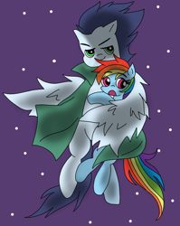 Size: 720x903 | Tagged: safe, artist:dasher666, artist:meownstersss, edit, rainbow dash, soarin', pegasus, pony, g4, female, male, mare, ship:soarindash, shipping, stallion, straight