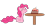 Size: 1350x662 | Tagged: safe, artist:williamtheofficial, pinkie pie, earth pony, pony, g4, ^^, cake, dessert, eating, eyes closed, female, food, herbivore, mare, simple background, smiling, solo, strawberry cake, table, transparent background