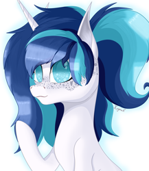 Size: 3460x3980 | Tagged: safe, artist:krymak, shining armor, g4, freckles, gleaming shield, high res, rule 63, simple background, solo, white background
