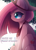 Size: 1800x2500 | Tagged: safe, artist:miryelis, pinkie pie, earth pony, pony, g4, magical mystery cure, cute, female, hat, long hair, mare, pinkamena diane pie, simple background, sitting, smiling, solo, text, what my cutie mark is telling me, white background