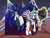 Size: 2000x1500 | Tagged: safe, artist:its-filly-silly, princess celestia, princess luna, alicorn, pony, g4, asuka r. kreutz, crossover, duo, female, guilty gear