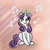 Size: 500x500 | Tagged: safe, artist:hollycrossingxo, sweetie belle, pony, unicorn, g4, awww, cute, daaaaaaaaaaaw, diasweetes, female, filly, foal, music notes