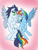 Size: 720x960 | Tagged: safe, artist:dasher666, artist:jeanslily, edit, rainbow dash, soarin', pegasus, pony, g4, female, male, mare, ship:soarindash, shipping, stallion, straight