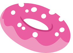 Size: 4108x3000 | Tagged: safe, artist:cloudy glow, .ai available, donut, food, no pony, simple background, transparent background, vector