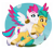 Size: 6012x5560 | Tagged: safe, artist:liv-and-b-merry, hitch trailblazer, zipp storm, earth pony, pegasus, pony, g5, absurd resolution, adorazipp, cute, duo, duo male and female, female, flying, happy, hitchbetes, holding a pony, male, mare, open mouth, open smile, ship:stormblazer, shipping, simple background, smiling, spread wings, stallion, straight, teeth, transparent background, unshorn fetlocks, wings