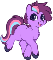 Size: 343x394 | Tagged: safe, artist:sekuponi, oc, oc only, earth pony, pony, cheek fluff, chest fluff, female, leg fluff, mare, simple background, solo, transparent background, unshorn fetlocks