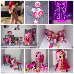 Size: 4096x4096 | Tagged: safe, artist:thebronypony123, fili-second, pinkie pie, princess cadance, pony, g4, collection, female, figure, merchandise, power ponies