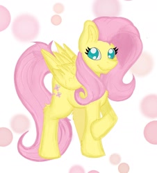 Size: 1687x1864 | Tagged: safe, artist:cinematic-fawn, fluttershy, pony, solo