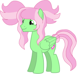 Size: 910x878 | Tagged: safe, artist:rydersimmer, oc, oc only, oc:thunder dancer, pegasus, pony, 2024 community collab, derpibooru community collaboration, simple background, smiling, solo, transparent background, wings