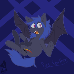 Size: 2600x2600 | Tagged: safe, oc, bat pony, high res, solo