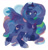 Size: 1591x1674 | Tagged: source needed, safe, artist:noblecrumble, princess luna, alicorn, pony, g4, female, lidded eyes, looking at you, mare, raised hoof, running, simple background, solo, spread wings, white background, wings